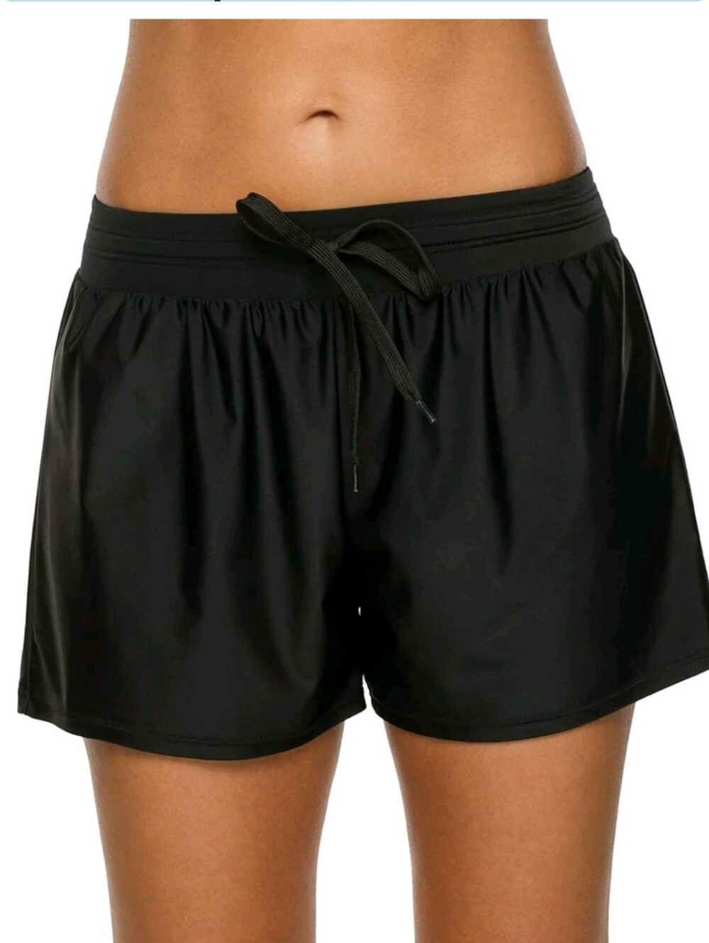 Women's Swim Shorts - Black - Kona Sol - M